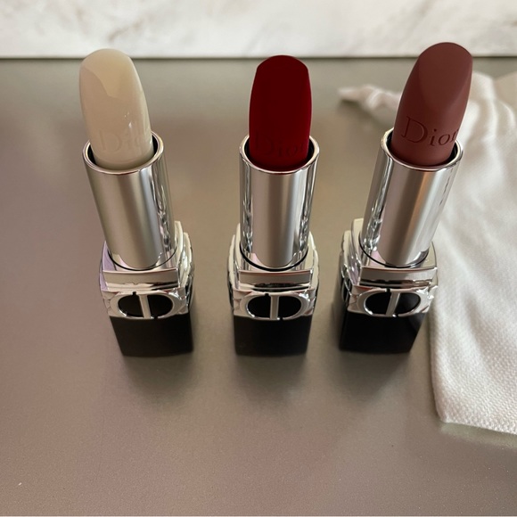 Dior lipsticks and drawstring bag - Picture 5 of 12